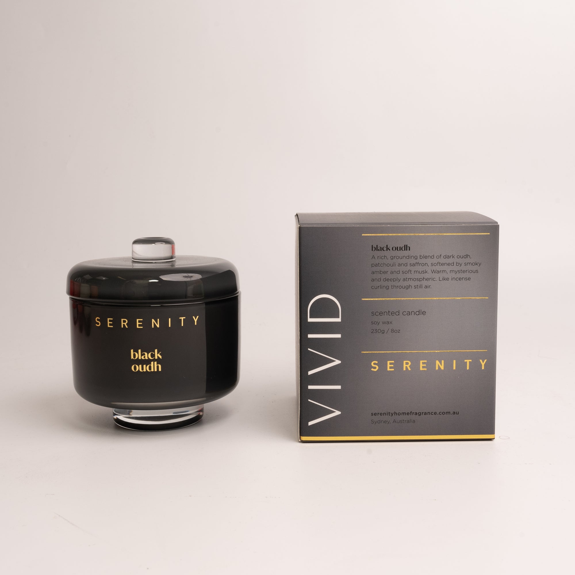 Black Oudh 230g Candle