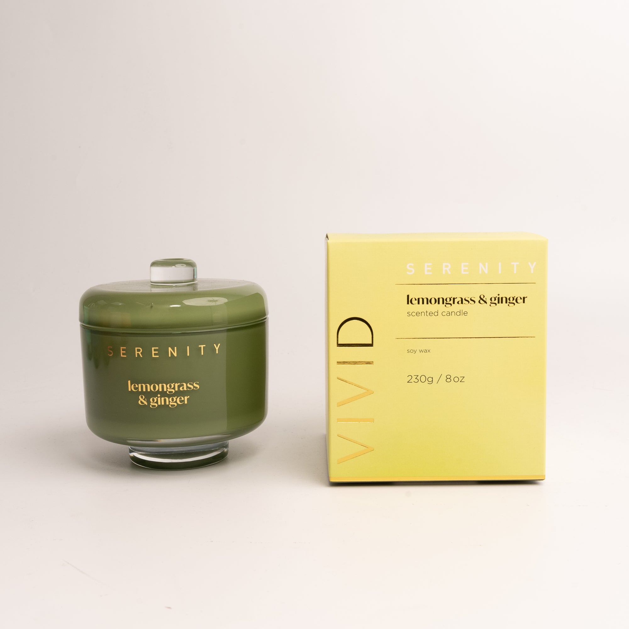 Lemongrass and Ginger 230g Candle