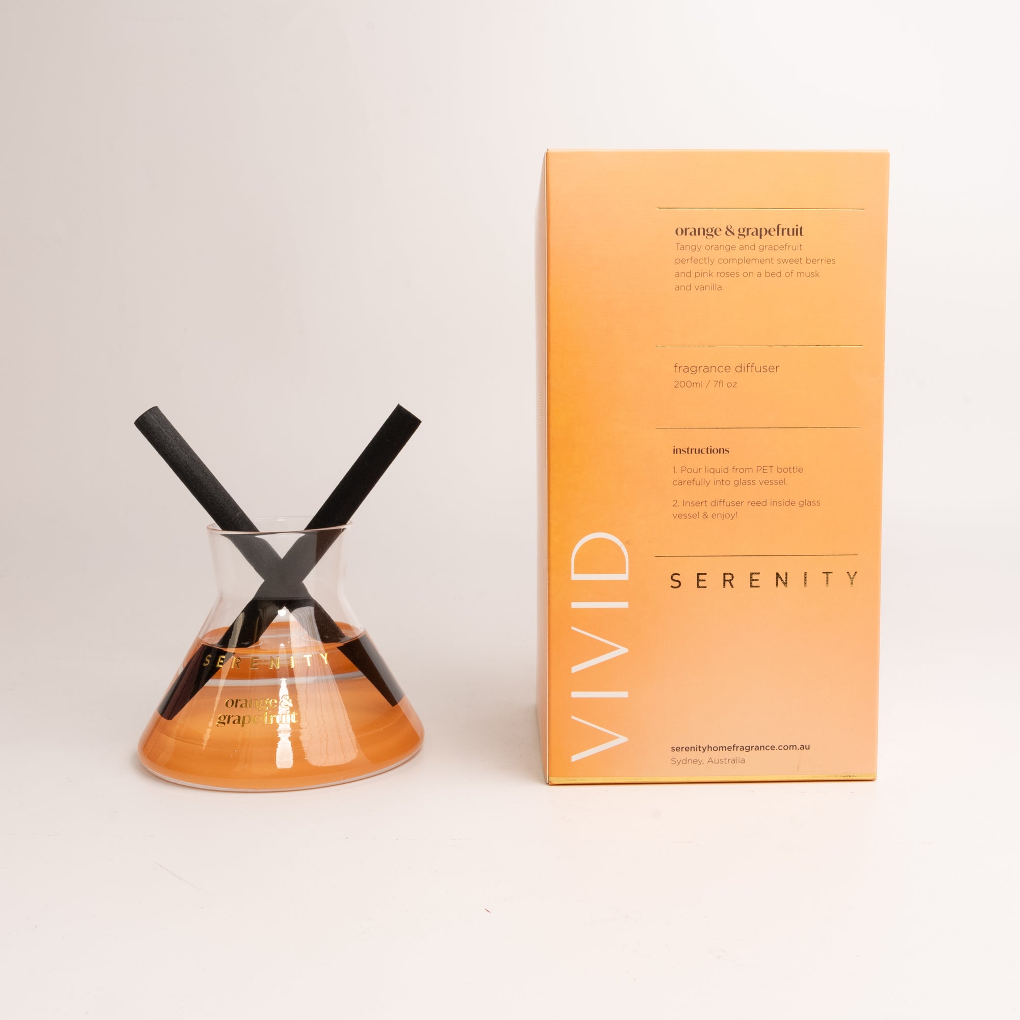 Orange &amp; Grapefruit 200ml Diffuser