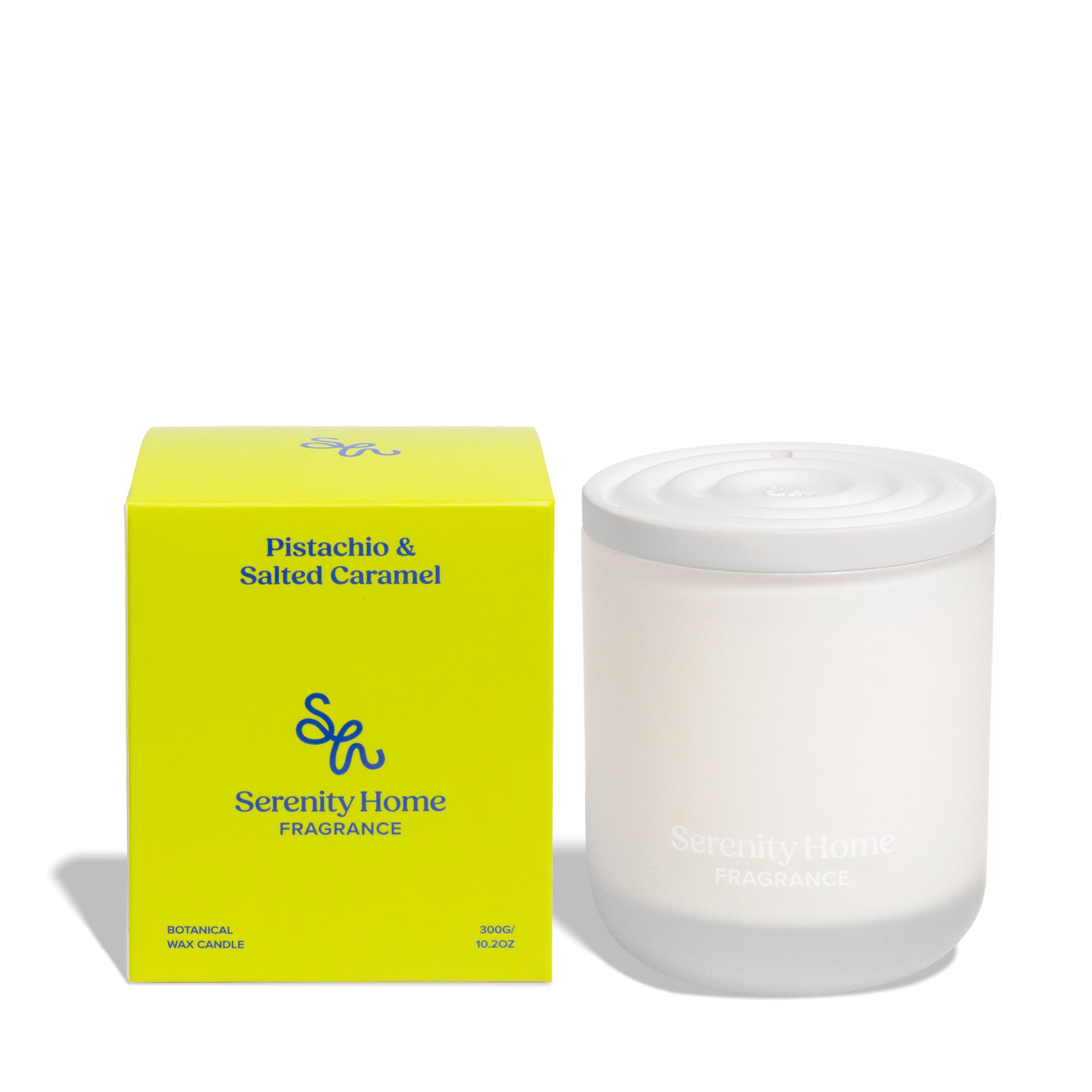 Pistachio &amp; Salted Caramel 300g Candle