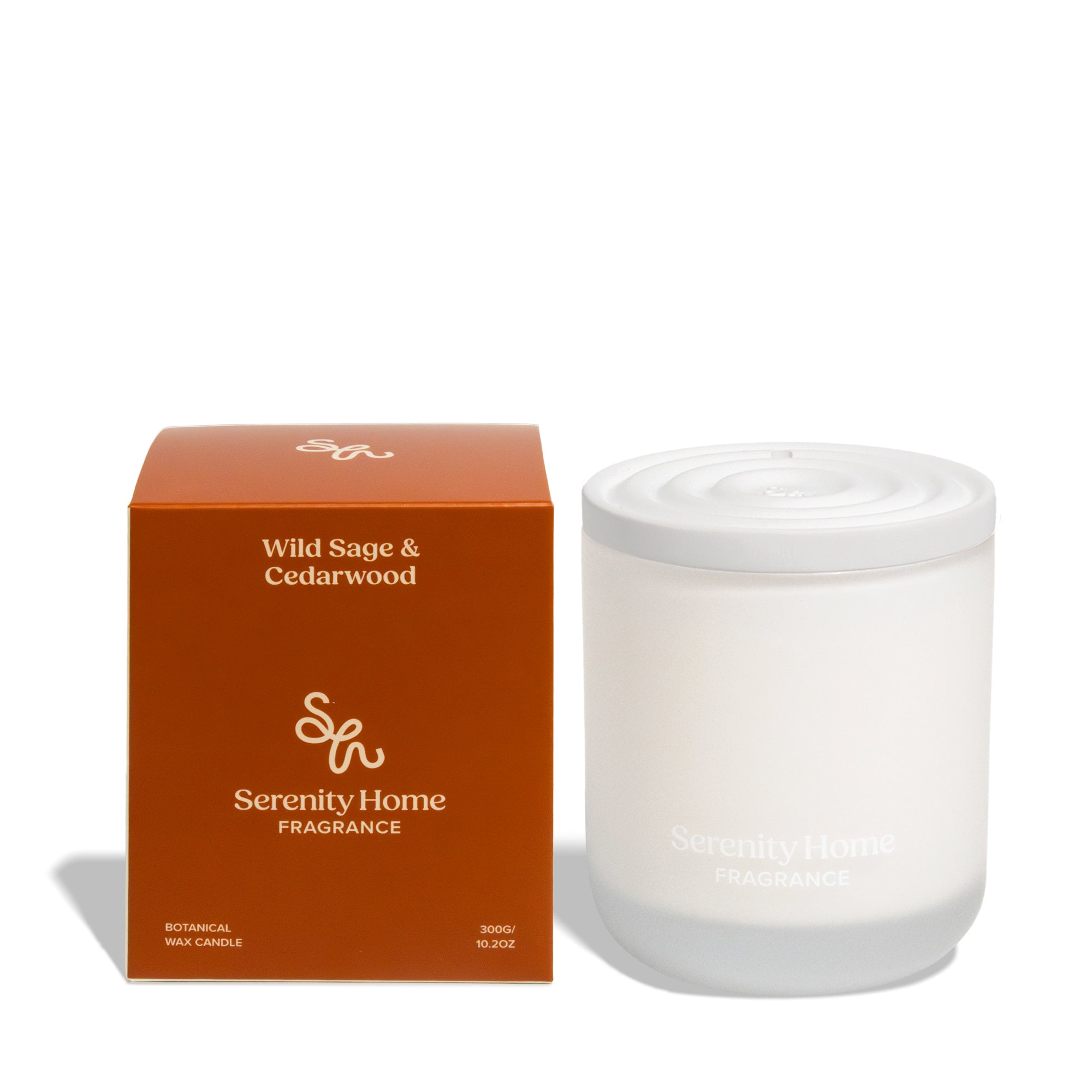 Wild Sage &amp; Cedarwood 300g Candle