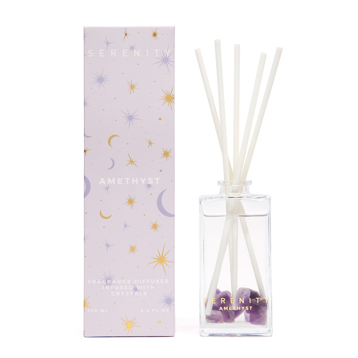 Serenity Crystal De-Stress &amp; Amtheyst Diffuser 200ml
